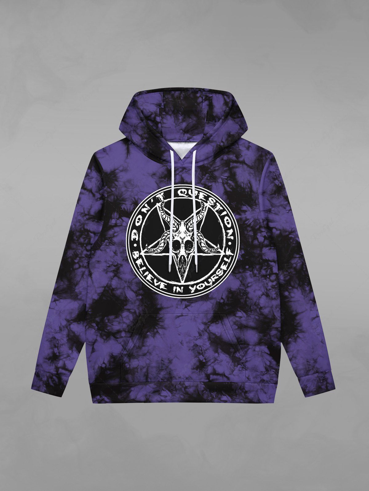 Black hoodie best sale with purple lining