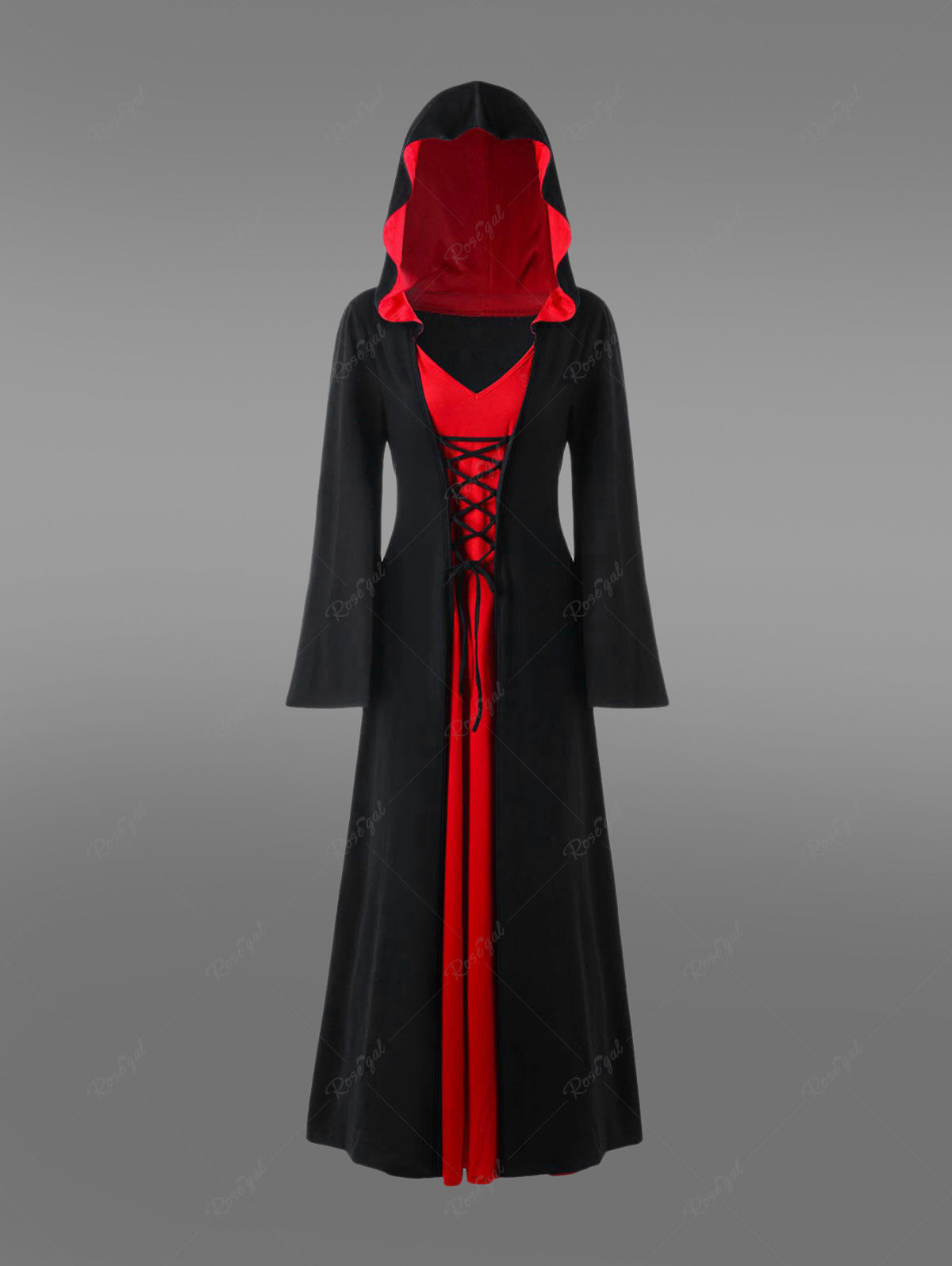 Gothic hooded online dress