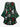 Gothic Plus Size Flare Sleeves Christmas Fruit Stocking Skulls Leaf Print A Line Dress