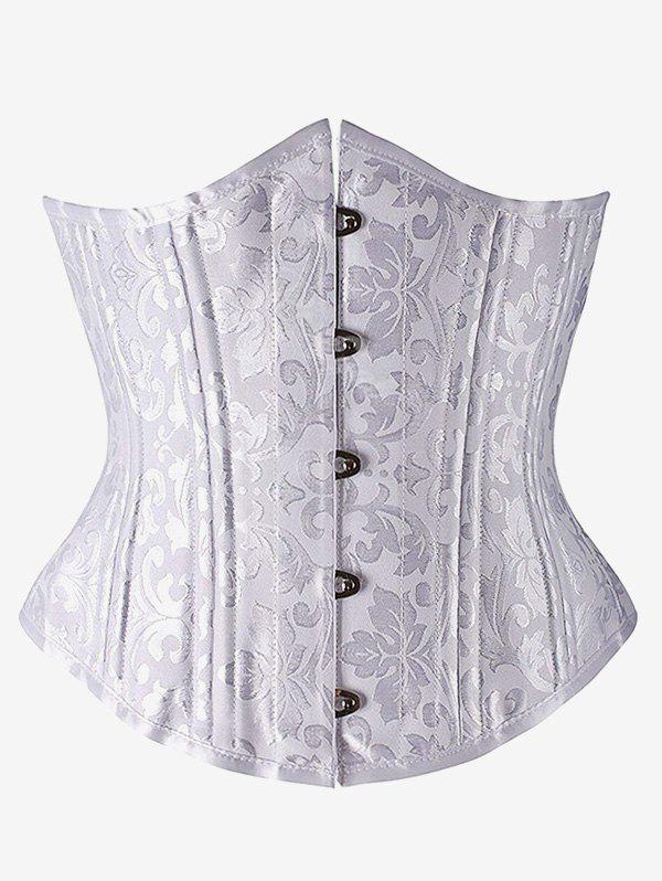 💗Lauren Loves💗Gothic Plus Size Lace-up Boning Underbust Brocade Corset