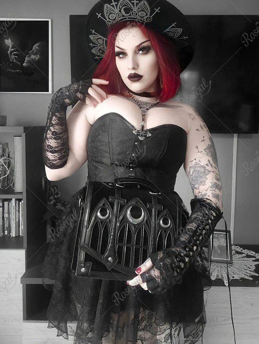 Asphodel Custom Made Gothic Men's Overchest Corset