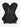 Gothic Plus Size Lace Overlay Bowknot Frilled Lace-up Boning Corset