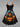 Gothic Plus Size Pumpkin Wizard Tree Galaxy Print Halloween Costume Dress