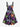 Gothic 3D Colorful Rabbits Print Sleeveless A Line Tank Dress