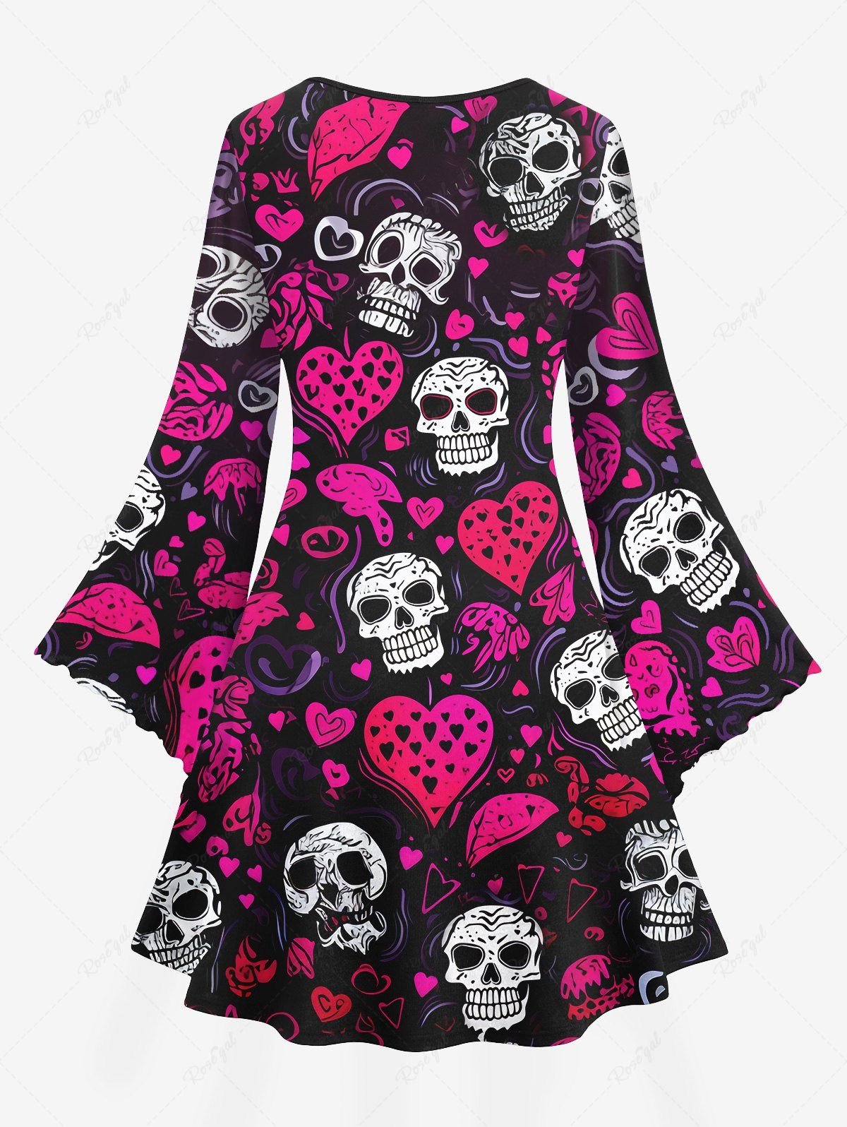 Gothic skull clearance dresses