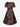 Gothic Scorpion Wizard Heart Print Valentines Cinched A Line Dress