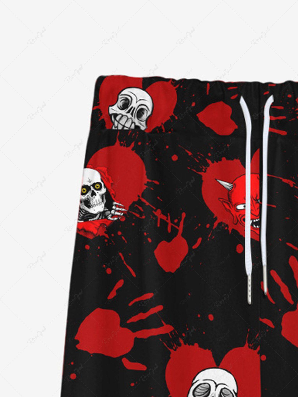 Gothic 3D Bloody Heart Print Valentines Skinny Leggings – Rgothic