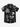 Gothic Plus Size Turn-down Collar Skull Skeleton Structure Galaxy Letters Print Buttons Pocket Shirt For Men