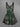 Gothic Plus Size Skulls Bat Spider Web Print Crisscross Ombre A Line Cami Dress