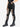 Gothic Cut Out Strap Buckle Grommet Pockets Solid Skinny Pants