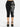 Gothic Plus Size Glitter Scorpion Tassel Print Pocket Capri Leggings