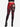 Gothic Bloody Paint Drop Rose Flower Skull Branch Print Ombre Skinny Leggings