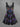 Gothic Plus Size Colorful Ombre Butterfly Moon Stars Print Crisscross A Line Cami Dress