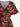 Gothic Skulls Strawberry Print Split Pocket A Line Midi Dress