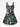 Gothic Plus Size Ethnic Floral Skulls Print Crisscross Cami Dress