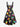 Gothic Plus Size Colorful Cat Wing Stars Print Ombre A Line Tank Dress