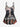 Gothic Distressed Eagle Skulls Fire Flame Rose Flower Print Boyleg Tankini Swimsuit (Adjustable Shoulder Strap)