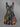 Gothic Plus Size Colorful Spider Web Ombre Galaxy Print Crisscross A Line Cami Dress