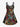 Gothic Plus Size Snake Floral Leaves Print Halloween Costume Crisscross A Line Cami Dress