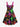 Gothic Plus Size Colorful Pumpkin Ghost Print Halloween Costume A Line Tank Dress