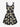 Gothic Plus Size Ghost Bat Print Halloween Costume Crisscross A Line Cami Dress