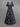 Gothic Plus Size Sun Moon Skeleton Colorblock Print Halloween Costume Crisscross A Line Maxi Dress