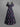 Gothic Plus Size Skull Wizard Print Halloween Costume Crisscross A Line Maxi Dress