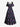 Gothic Plus Size Skull Wizard Print Halloween Costume Crisscross A Line Maxi Dress