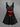 Gothic Plus Size Heart Tree Poker A Two Tone Print Halloween Costume Crisscross A Line Cami Dress