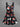 Gothic Plus Size Christmas Ball Cat Scarf Print Crisscross A Line Cami Dress