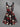 Gothic Plus Size Christmas Holly Leaf Skull Print Crisscross A Line Cami Dress